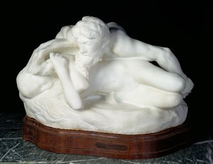 Psyche-Spring, også kendt som den overraskede nymfe eller foråret, 1886 (marmor)